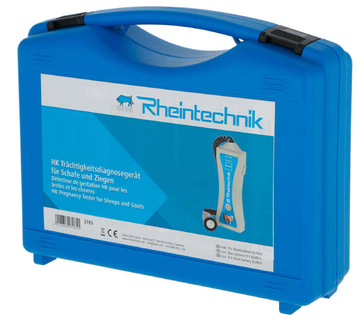 Rheintechnik Trächtigkeitsdiagnosegerät für Schafe, Ziegen, Alpakas und Shetlandponys